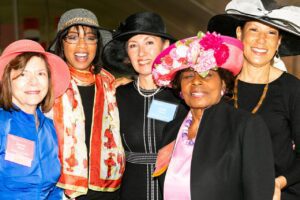 Women's Committee of Cincinnati Parks members at the Hats Off Luncheon