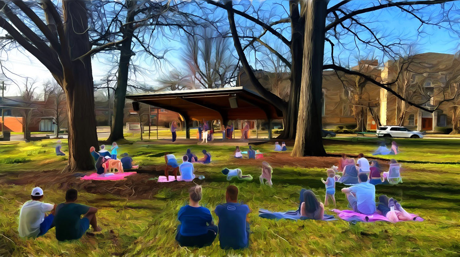 artist rendering of what park can become